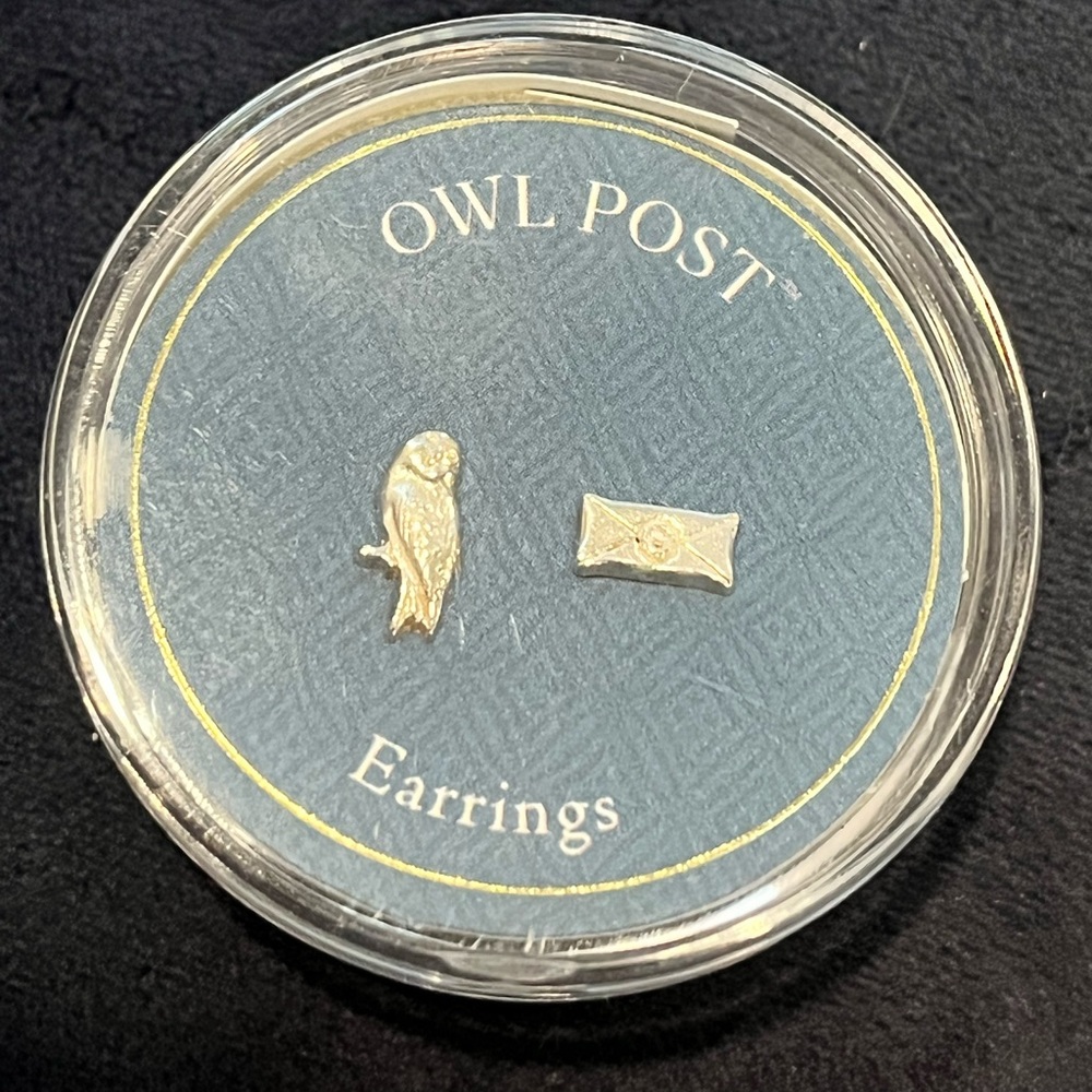 Alex and Ani Owl Post earrings